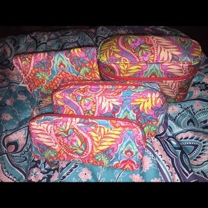 Vera Bradley Makeup & Jewelry Holder Cases